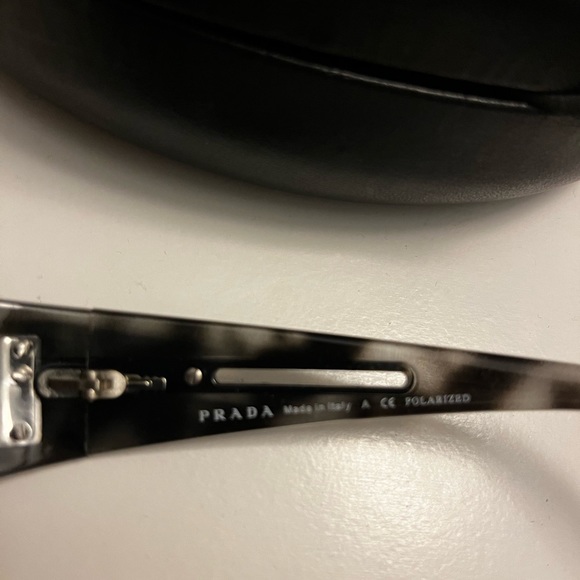 Prada shield polarized sunglasses. Originally purchased from Sunglass Hut. - Picture 5 of 6